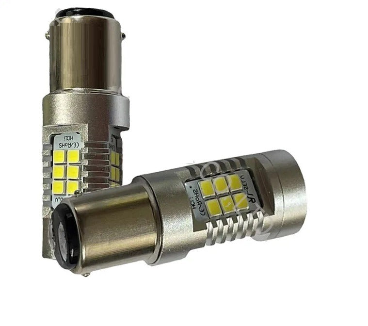 21 SMD - BA15D LED - DC Marine - Warm wit - 12 en 24 Volt 21 SMD - BA15D LED - DC Marine - Warm wit - 12 en 24 Volt